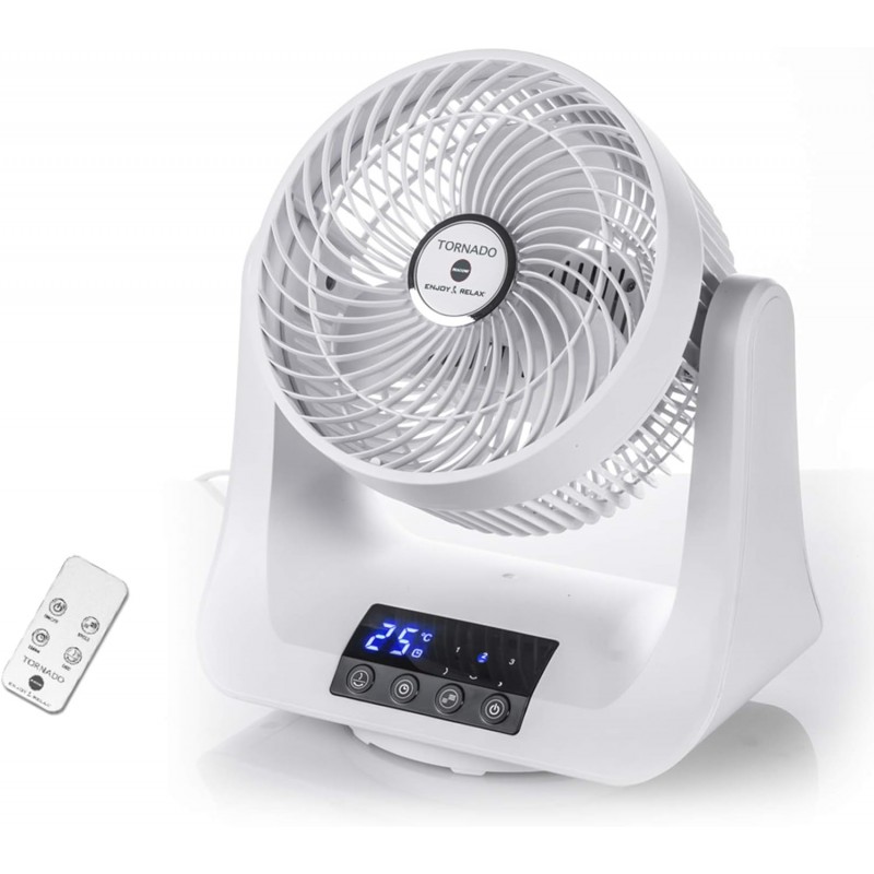 Macom Ventilatore Da Terra Tornado Doppia Oscillazione