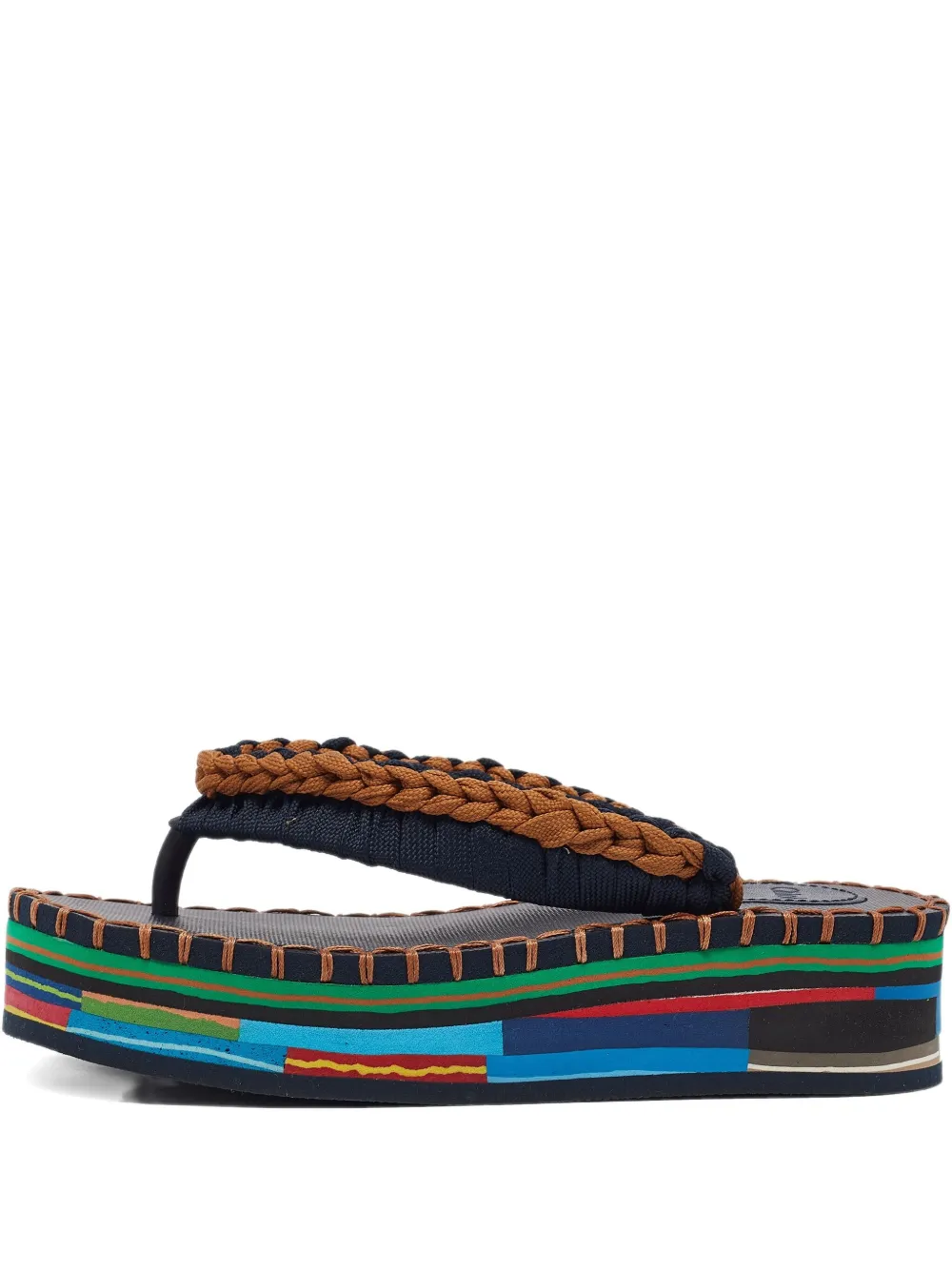 Chloé Pre-Owned 2022 Lou platform sandals - Nero