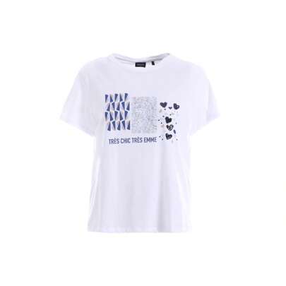 Emme Marella T-shirt Bianco 2515971071200