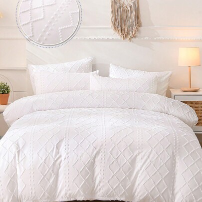 Set copripiumino 2/3 pezzi, set biancheria da letto, set copripiumino tinta unita, set lenzuola morbide e traspiranti, set copripiumino, set copertina