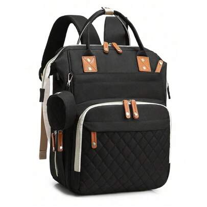 Zaino fasciatoio, borsa per bambini, borsa per bambini maschi e femmine con fasciatoio, 16 tasche, porta ciuccio, grande borsa fasciatoio unisex per v