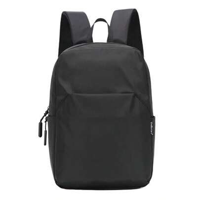 Zaino da uomo in tela, zaino da uomo di moda nero, zaino da scuola grigio per uomini, piccolo zaino giapponese da uomo, zaini da viaggio impermeabili
