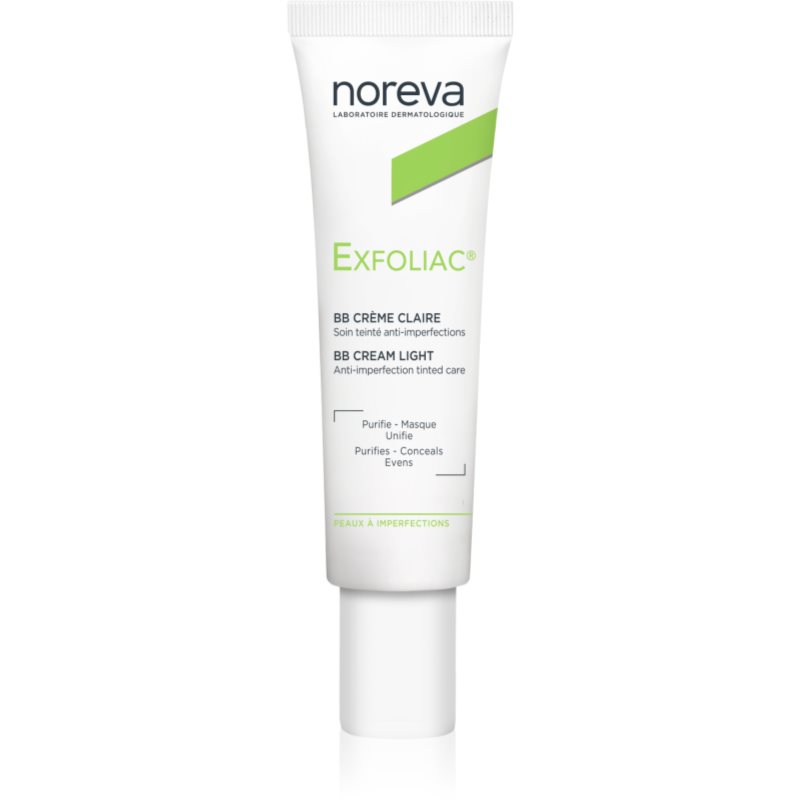 Noreva Exfoliac Anti-Imperfection Cream Tinted Bb Cream Colore Light 30 Ml