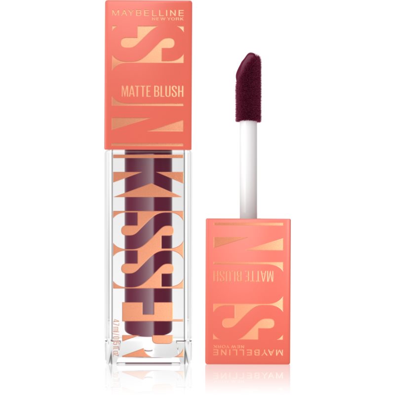 Maybelline New York Sunkisser Matte Blush Liquido Effetto Opaco Colore 33 Berry Brunch 4.7 Ml
