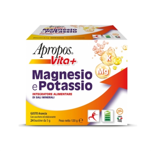 Apropos Vita+ Magnesio Potassio 24 Bustine