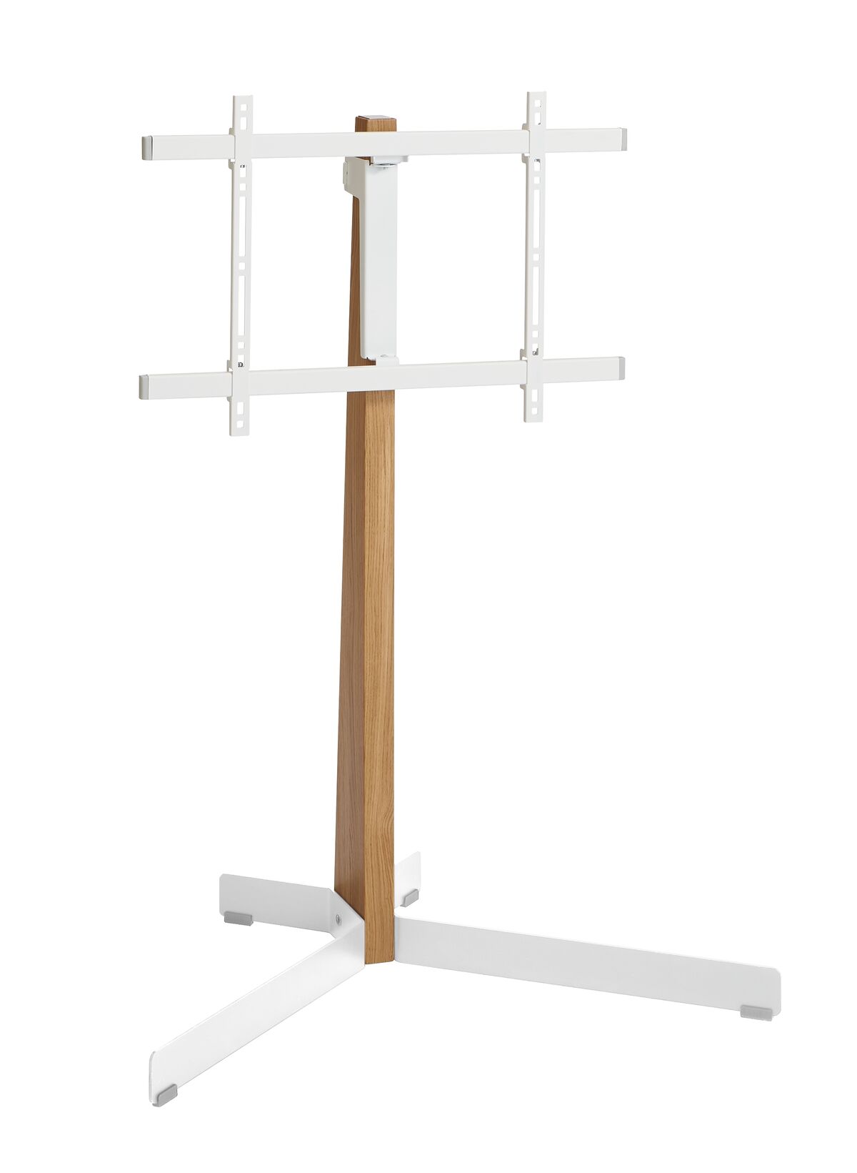 Vogel's TVS 3695 Piede per TV: 40 - 77 pollice | Rovere e acciaio (bianco) TVS 3695 Piedistallo TV (bianco)