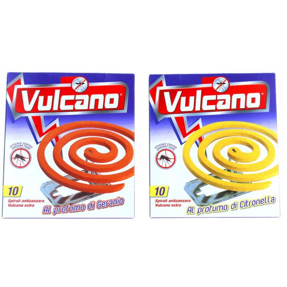 Vulcano Spirali Profumo Assortito 10 Pezzi - -