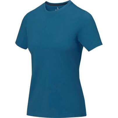 T-shirt a maniche corte da donna/signora Nanaimo Activewear (Blu Tecnico)