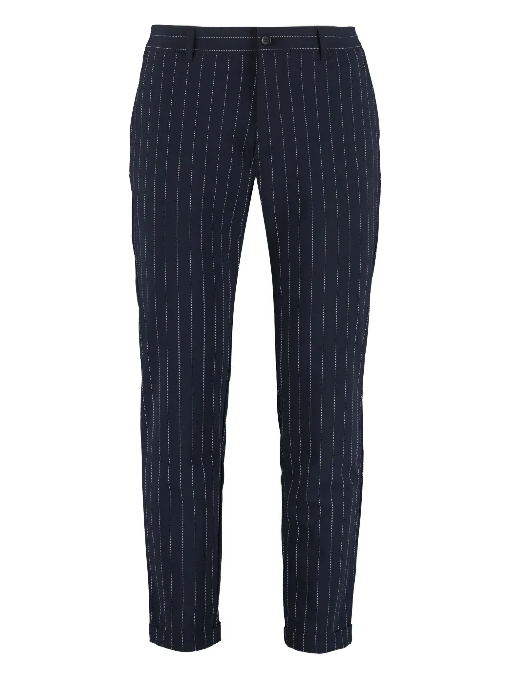 THE (Alphabet) pinstripe trousers - Nero