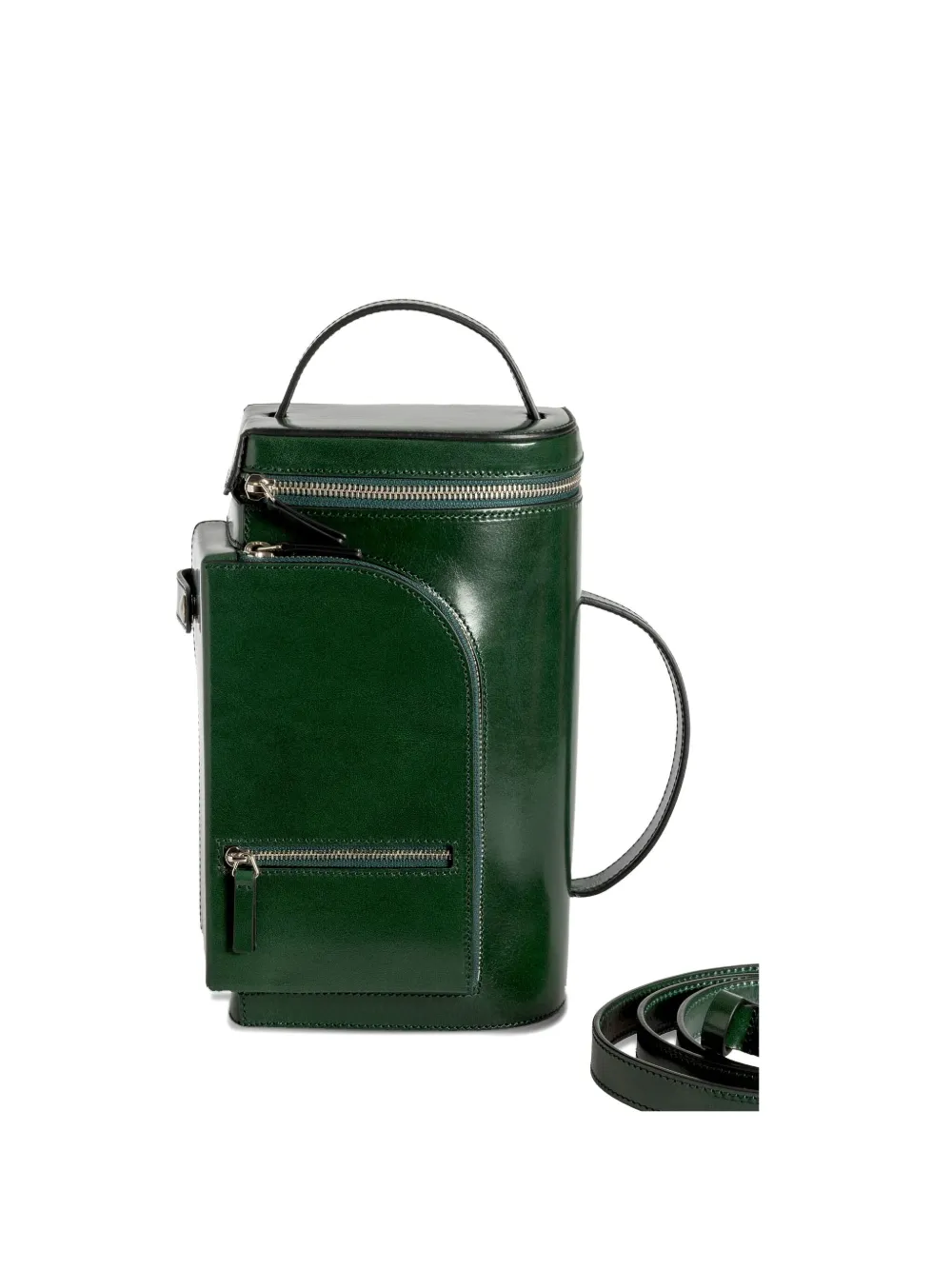 Merryl Tielman Fabiola zip-fastening tote bag - Verde