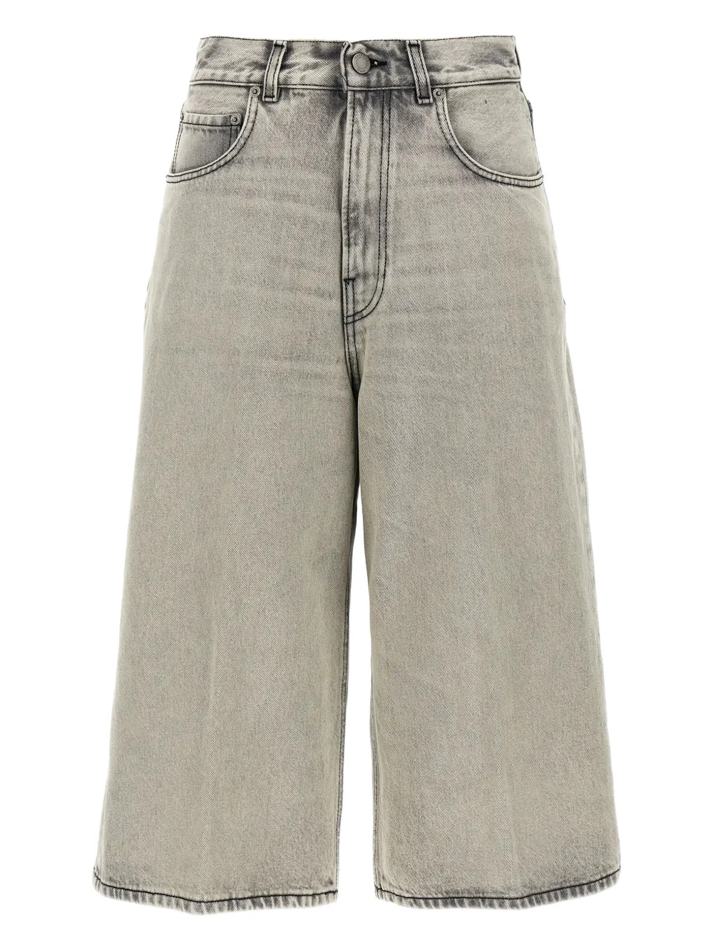 Haikure Belle five-pocket wide-leg jeans - Grigio