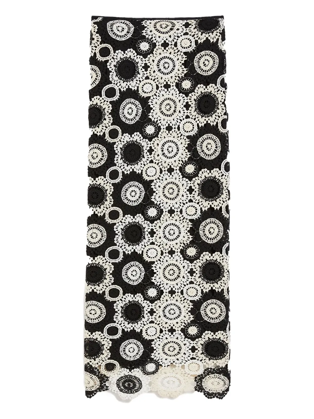 Pennyblack crochet-lace midi skirt - Nero