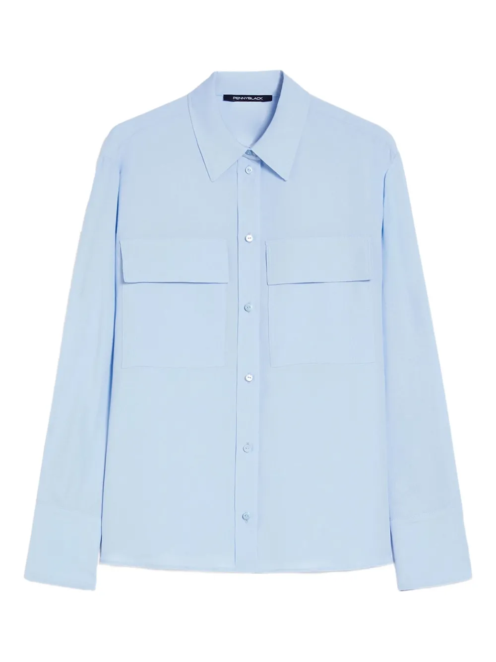 Pennyblack pocket-detail shirt - Blu