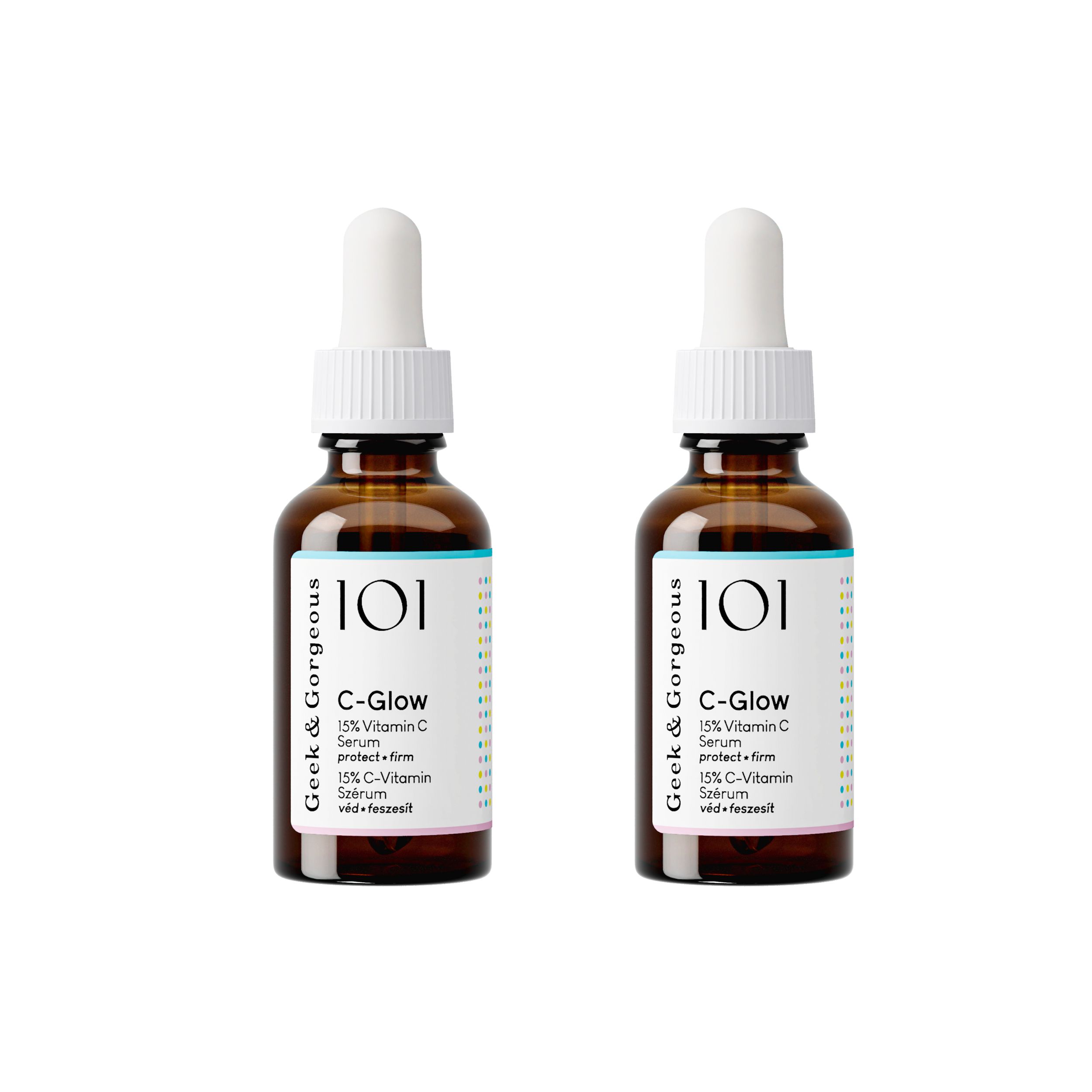 Geek & Gorgeous C-GLOW DUO BUNDLE 30 ml Siero