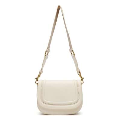 Nuova borsa a tracolla nera con cinturino largo da donna, borsa a spalla casual femminile
