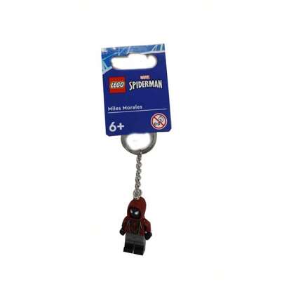 Portachiavi Minifigura Lego 854153 Marvel Serie Supereroi Spider-Man Miles Morales