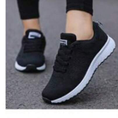 Damen Freizeit schuhe Mode Atmungsaktiv Walking Mesh Flache Schuhe Turnschuhe Frauen 2021 Vulkan isierte Turnschuhe