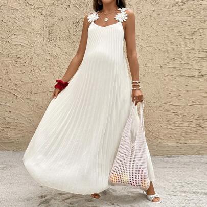 Abito bohémien con scollo ampio, abito lungo premaman bianco, abito lungo bianco, abiti lunghi bianchi da donna, abiti bianchi da donna, abiti lunghi