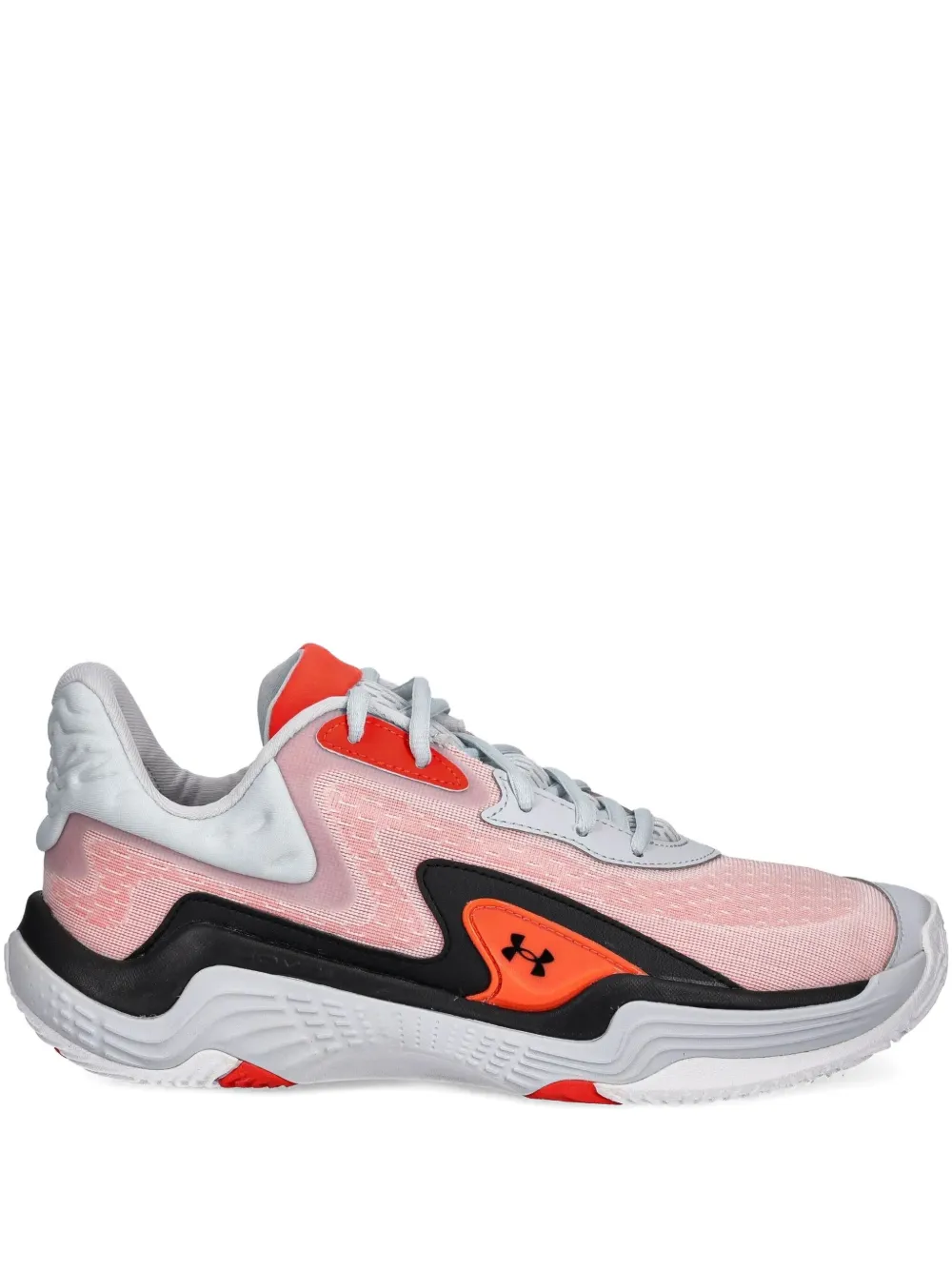Under Armour textured-panel sneakers - Grigio