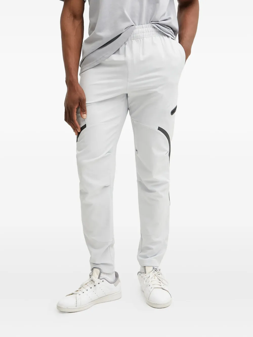 Under Armour panelled zip-pocket track pants - Toni neutri