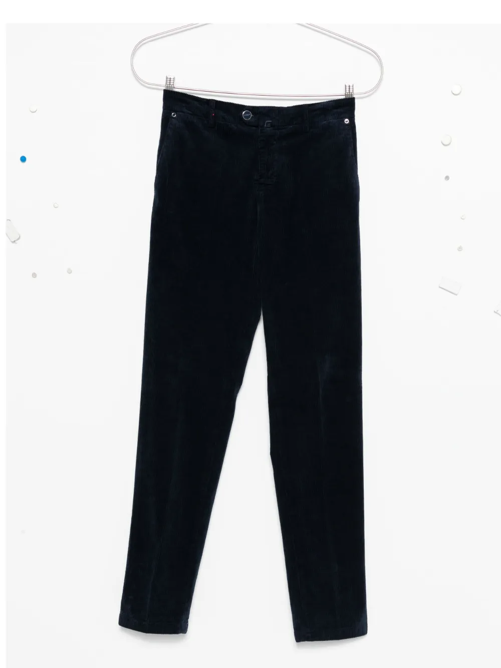Kiton corduroy trousers - Blu