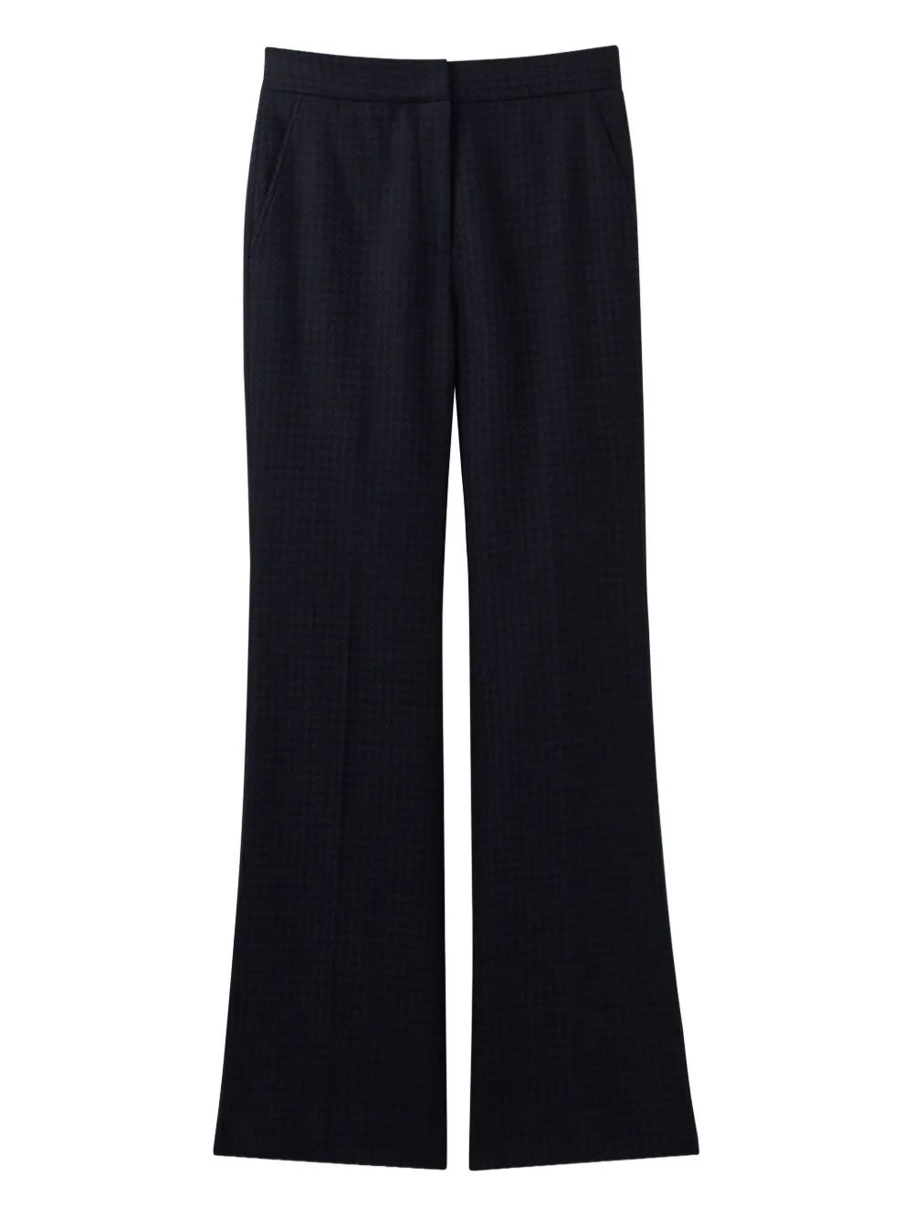 St. John houndstooth flare trousers - Nero