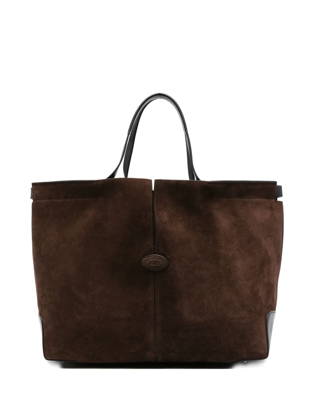 Tod's Di Bag Folio leather tote bag - Marrone
