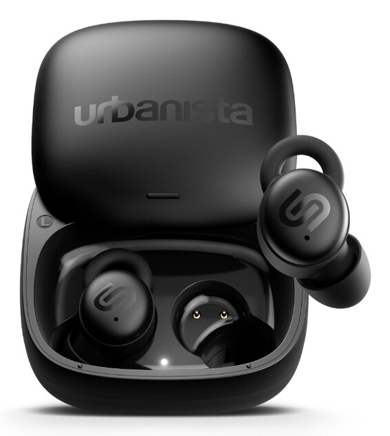 Urbanista Cuffie Auricolari Bluetooth per Musica e Chiamate Nero - 1040244 Porto