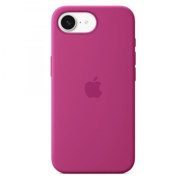 Apple Custodia in silicone per iPhone 16e - Fucsia (IPHONE 16E SILICONE CASE FUC