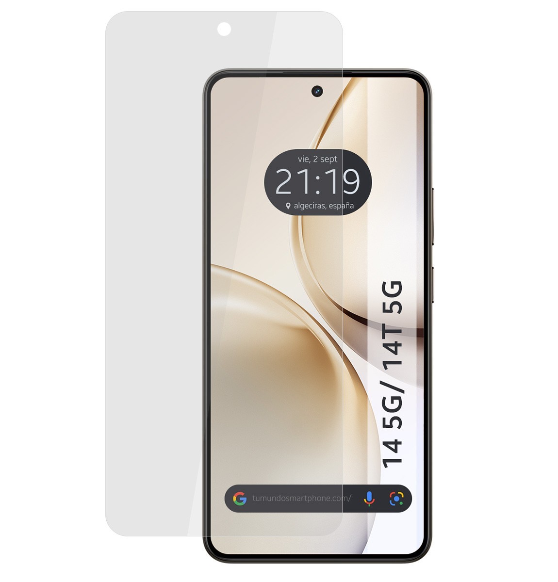 Protector Schermo Hydrogel Opaco Antimpronta Per Realme 14 5G / 14T 5G