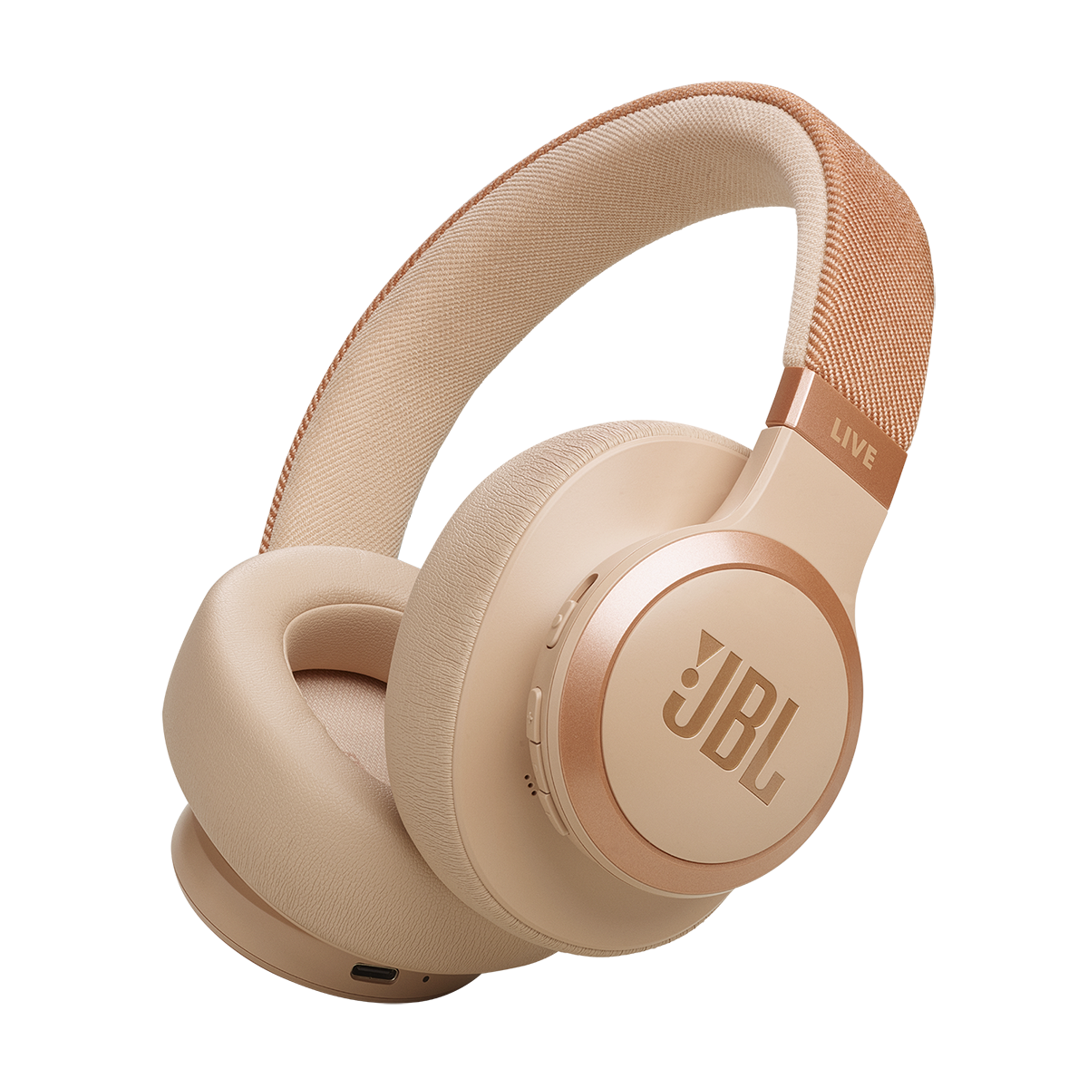 JBL Live 770NC Cuffie Bluetooth Over-Ear - Sand EU