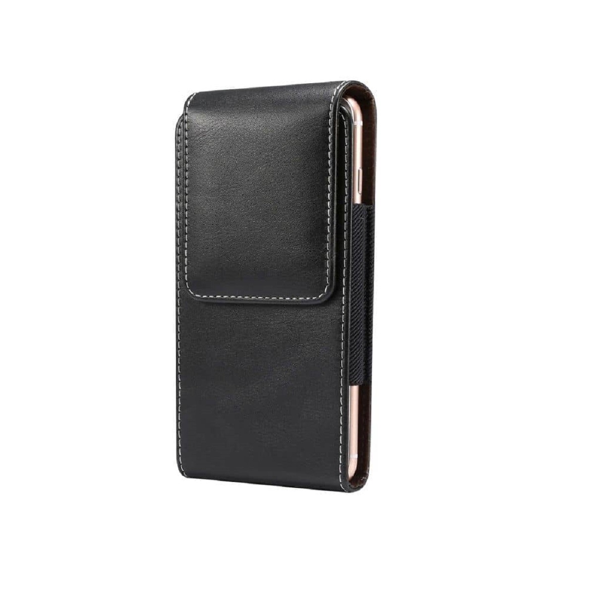 per Doogee N55 Pro (2024) Fondina verticale in pelle con passante per cintura