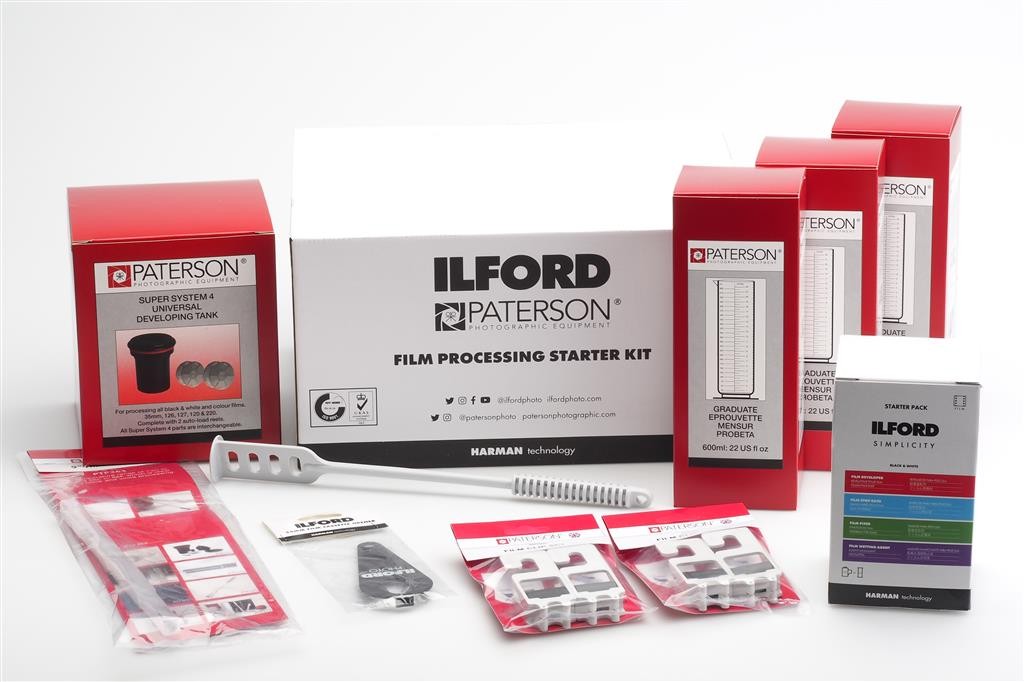 Kit Di Avviamento Per Lo Sviluppo Di Film Ilford Paterson PTP574