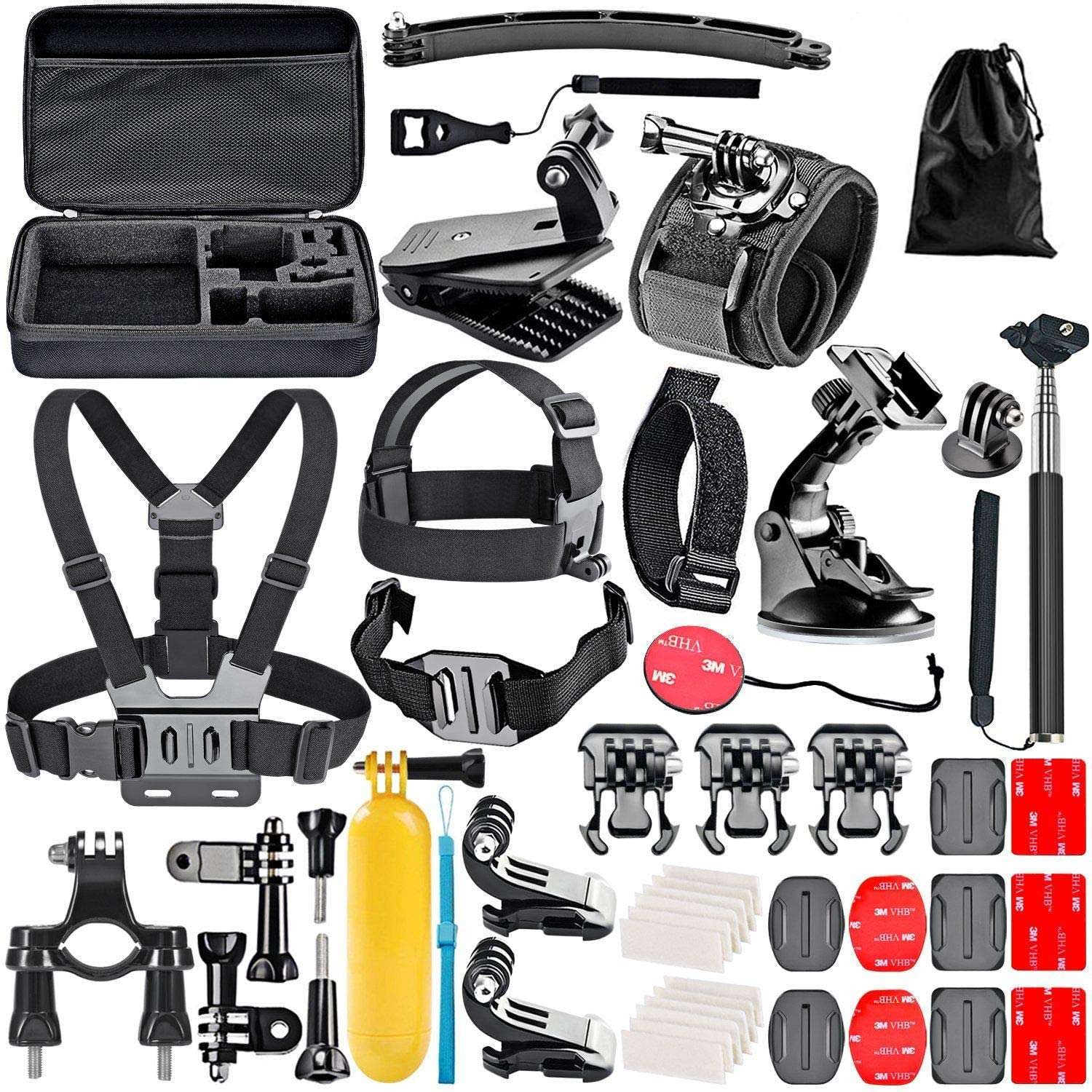 Navitech 50-in-1 Action Camera Kit For IZI 5K Action Camera