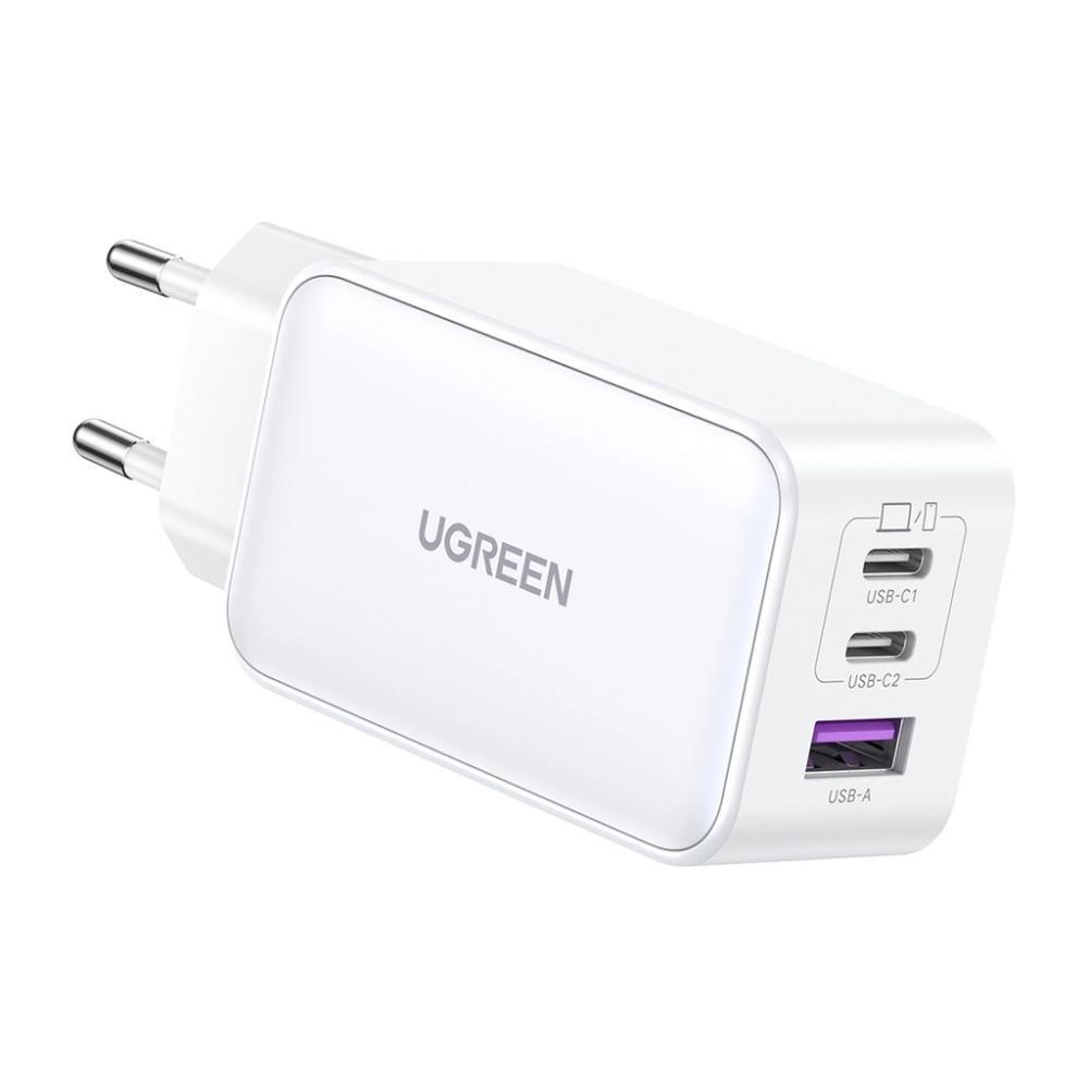 3733985 Ugreen UGREEN Nexode USB-A+2*USB-C 140W GaN Fast Charger+USB-C Cable wht