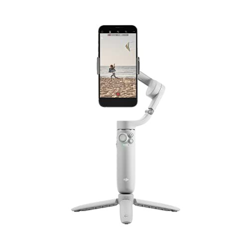 DJI OM 5 Smartphone Gimbal Stabilizzatore 3 Assi Telefono Gimbal Estensione I...