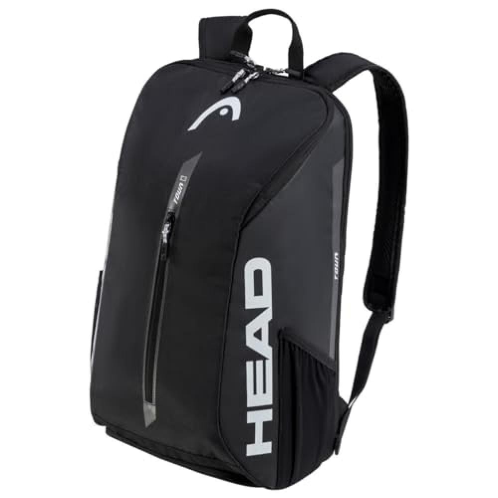 (TG. Taglia Unica) HEAD Zaino Tour, nero/bianco - NUOVO