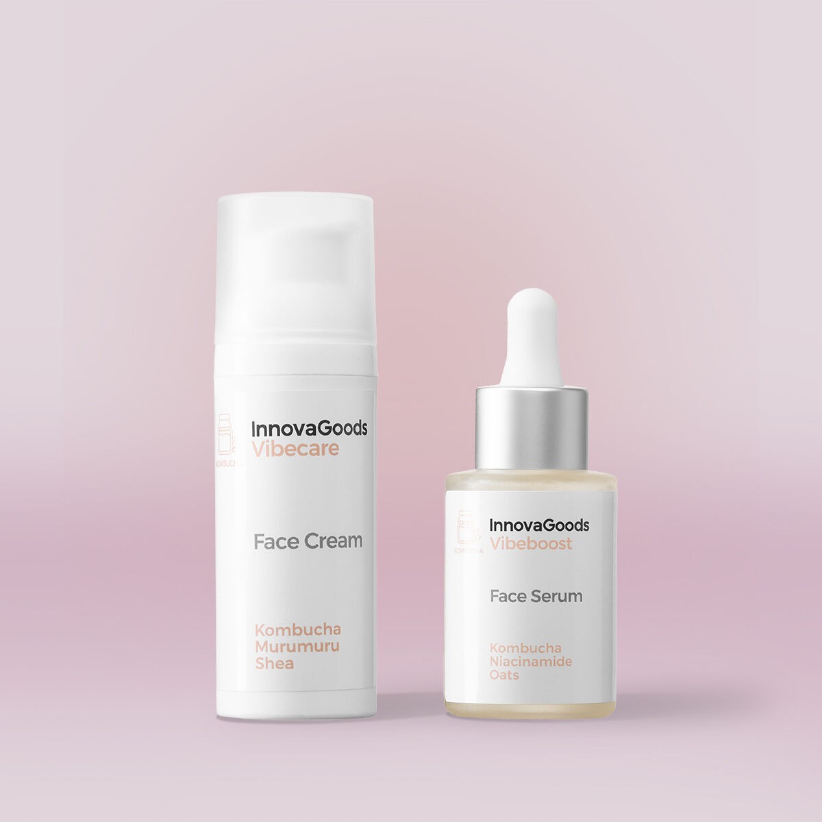 Pack Duo Hydratation Viso Kombucha InnovaGoods