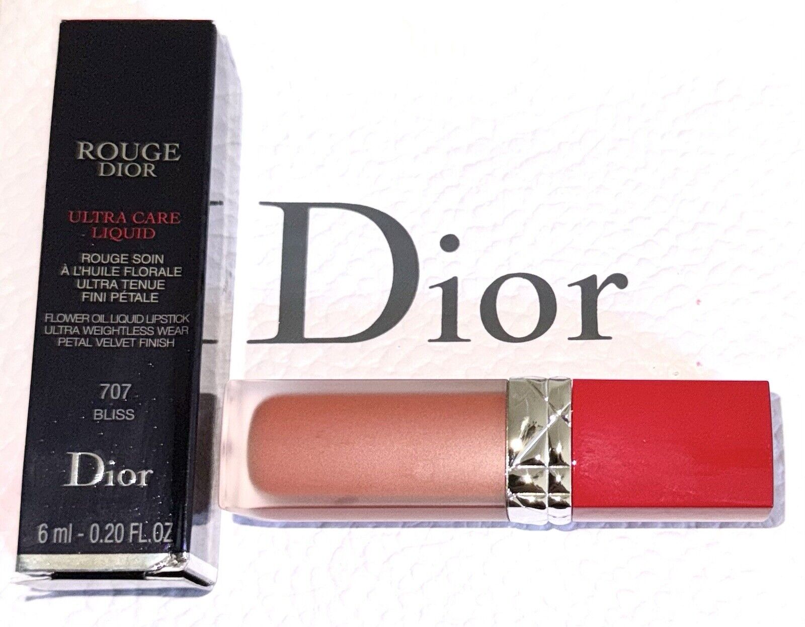 Dior Rouge Dior Ultra Care Liquid Flower Oil Liquid Lipstick 707 Bliss