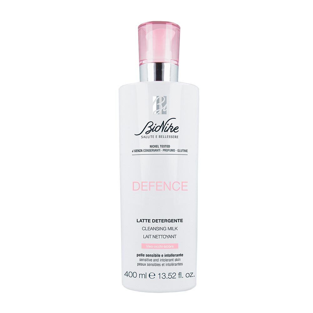 Bionike Defence - Latte Detergente Viso Occhi Labbra, 400ml