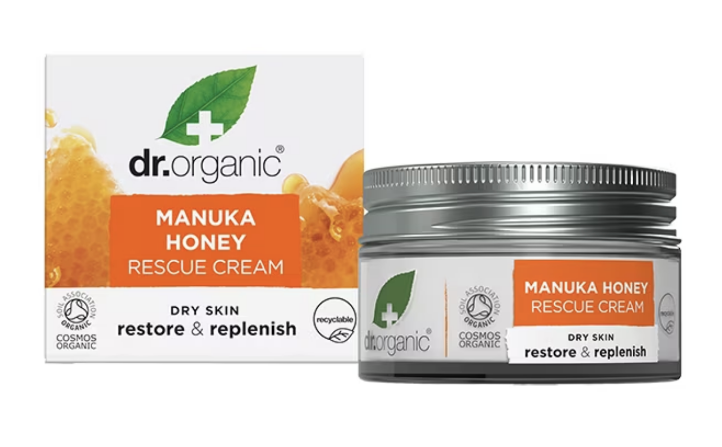 Dr.Organic Bioactive Biologico Manuka Miele 15+24hr Rescue Cream 50ml