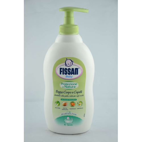Fissan Baby Bagno Protezione E Natura Corpo E Capelli 400ml