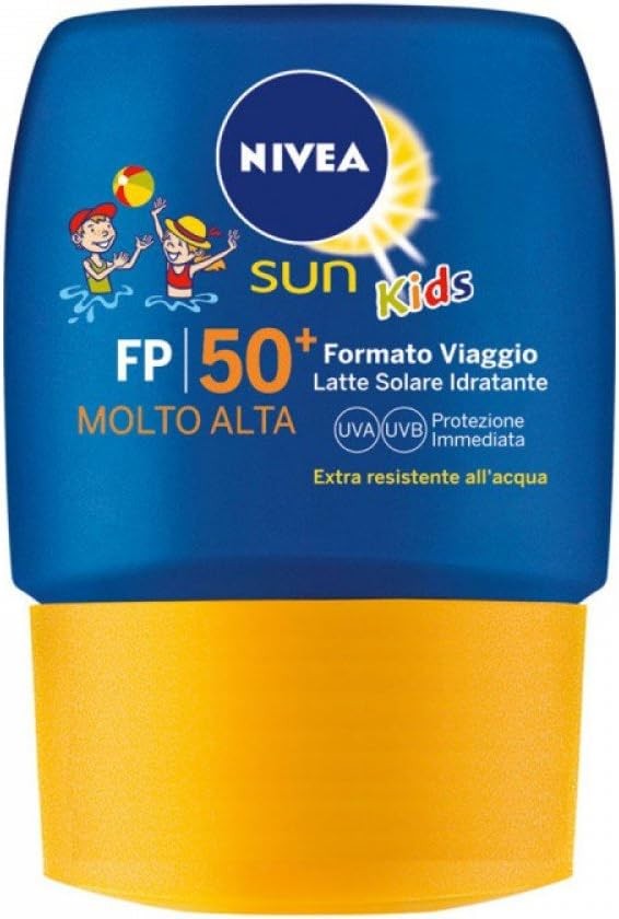NIVEA SUN KIDS PROTEZIONE/ LATTE SOLARE IDRATANTE FORMATO VIAGGIO SPF50+ MOLTO A