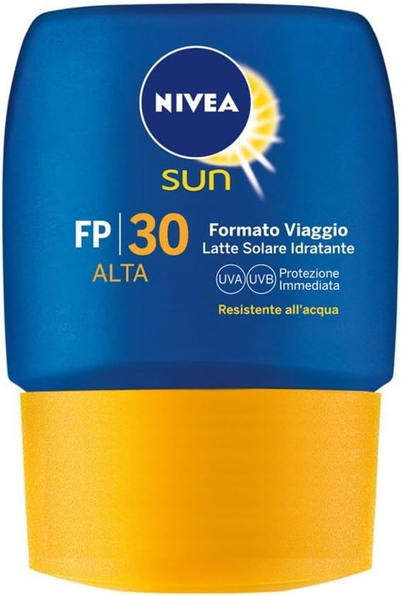 NIVEA SUN  PROTEZIONE/ LATTE SOLARE IDRATANTE FORMATO VIAGGIO SPF30 ALTA