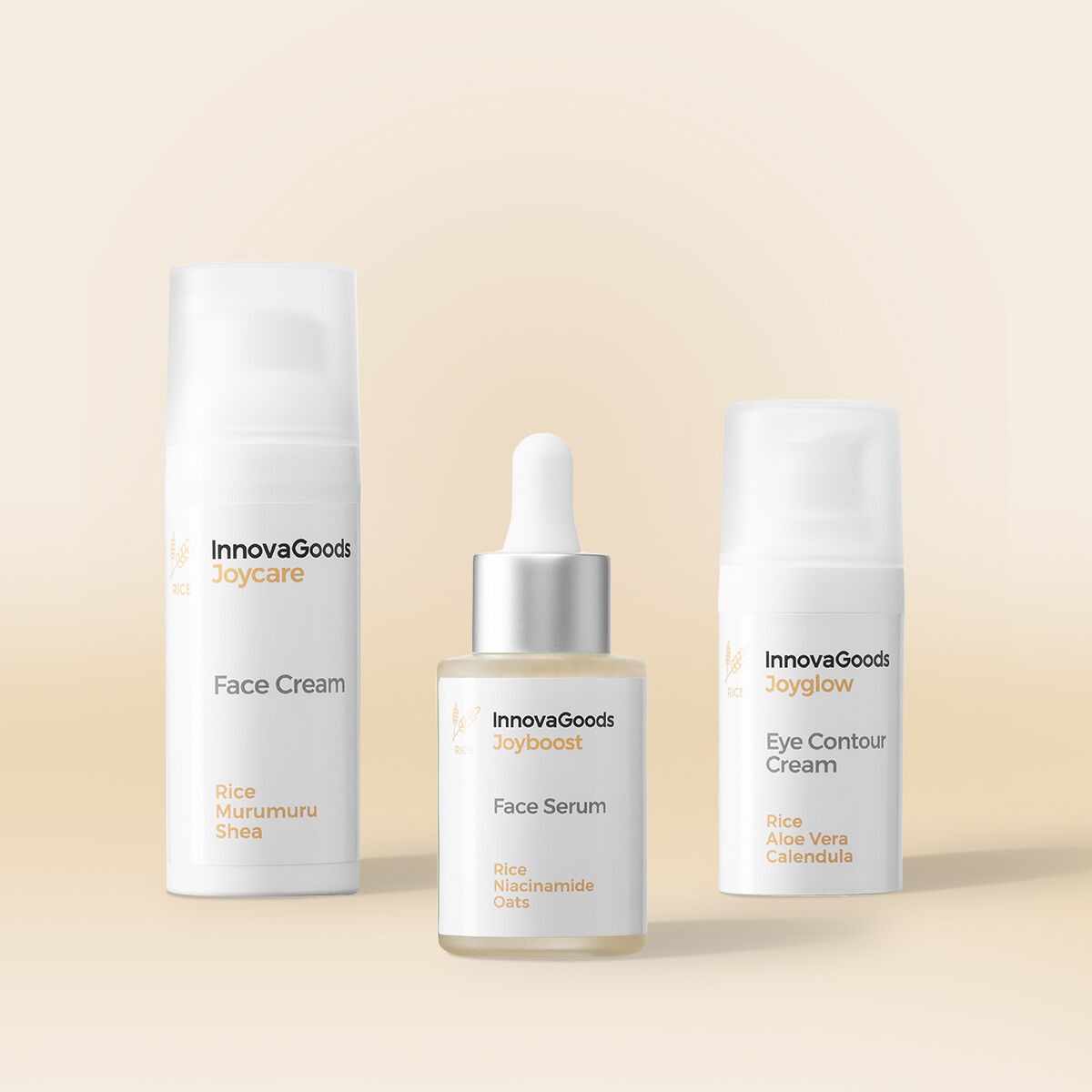 Confezione idratazione viso riso InnovaGoods