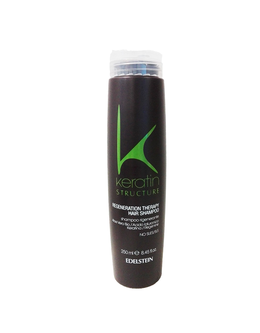 Shampoo Rigenerante Alla Keratina E Acido Ialuronico 250 Ml - Edelstein