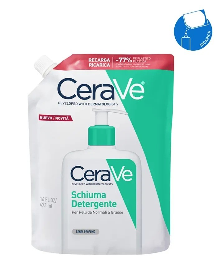 Gel Schiuma Detergente CeraVe Ricarica 473ml