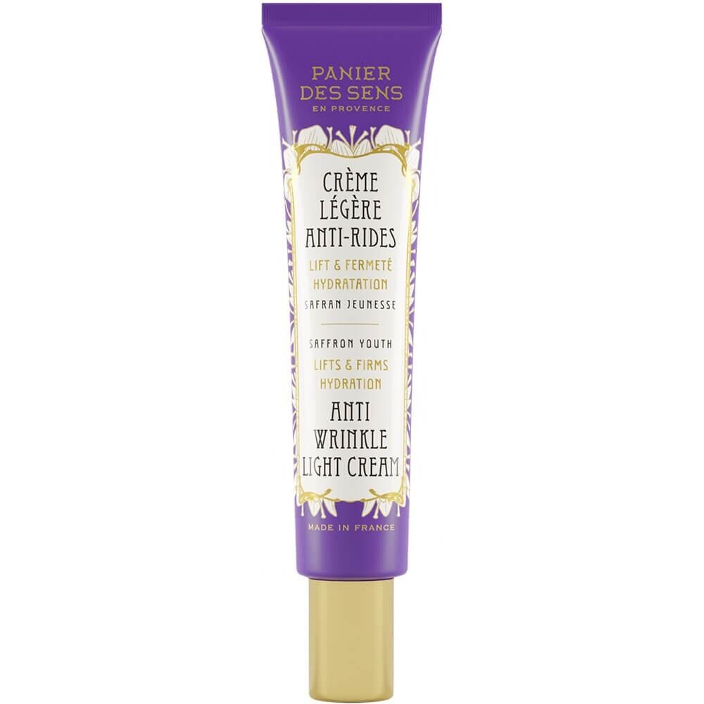 Panier des Sens Zafferano crema viso leggera antirughe liftante  rassodante 40ml