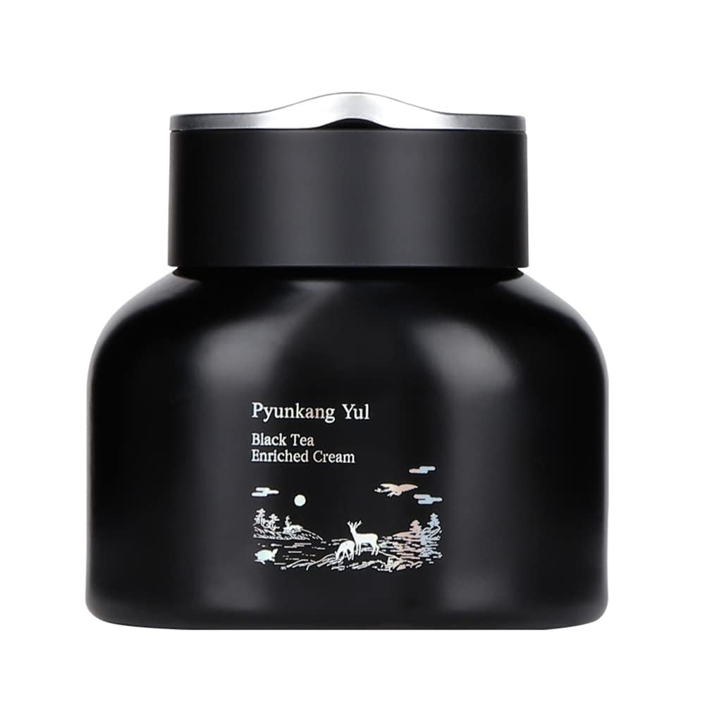 Pyunkang Yul Crema arricchita con tè nero 60ml, crema idratante coreana (q0q)