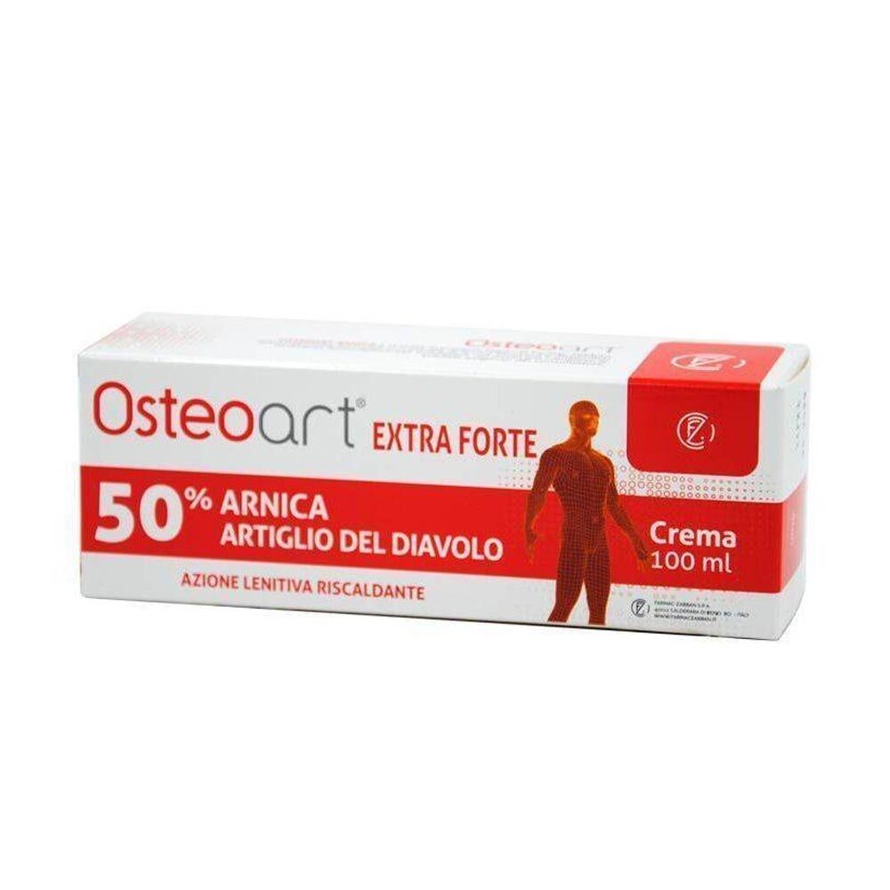Farmac-zabban Osteoart Extra Forte Crema 50% Arnica Artiglio del Diavolo, 100ml